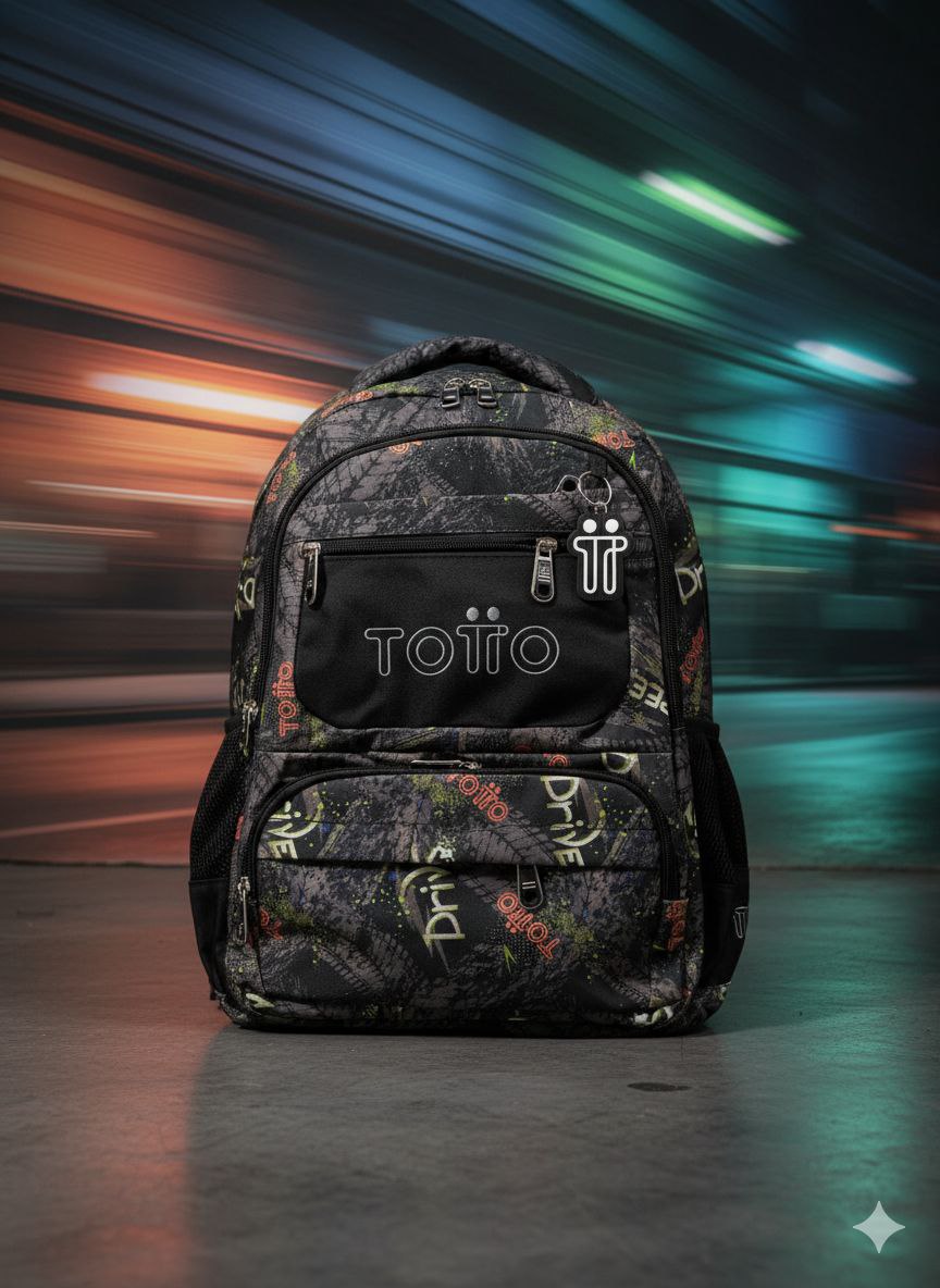 Mochila escolar Totto 3 en 1 AMC-2645