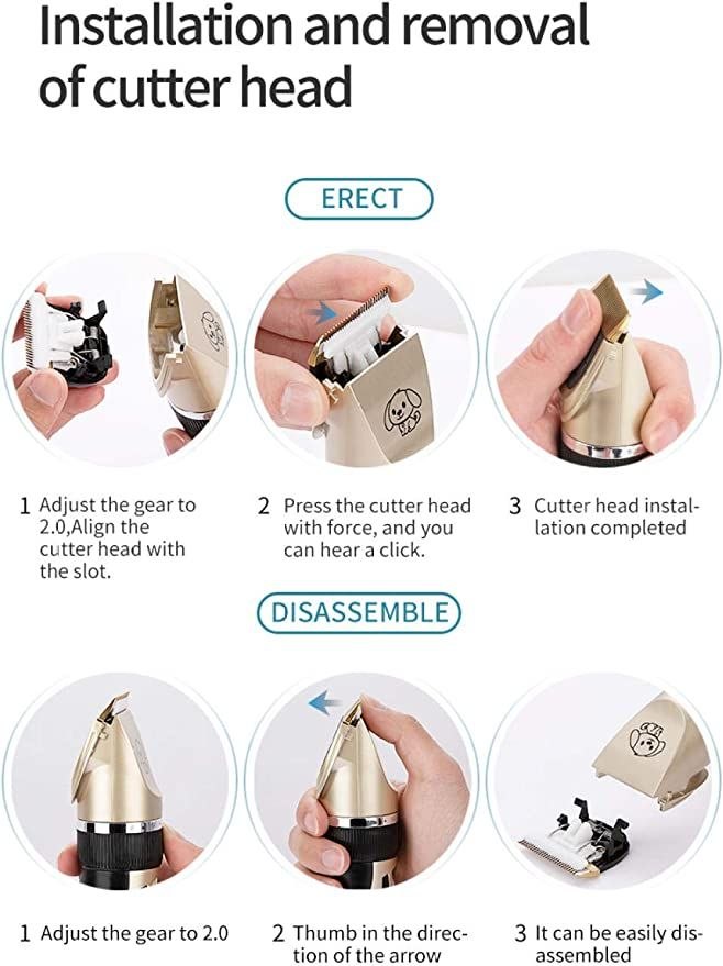 Cortadora de pelo para perro Sona AMC-417