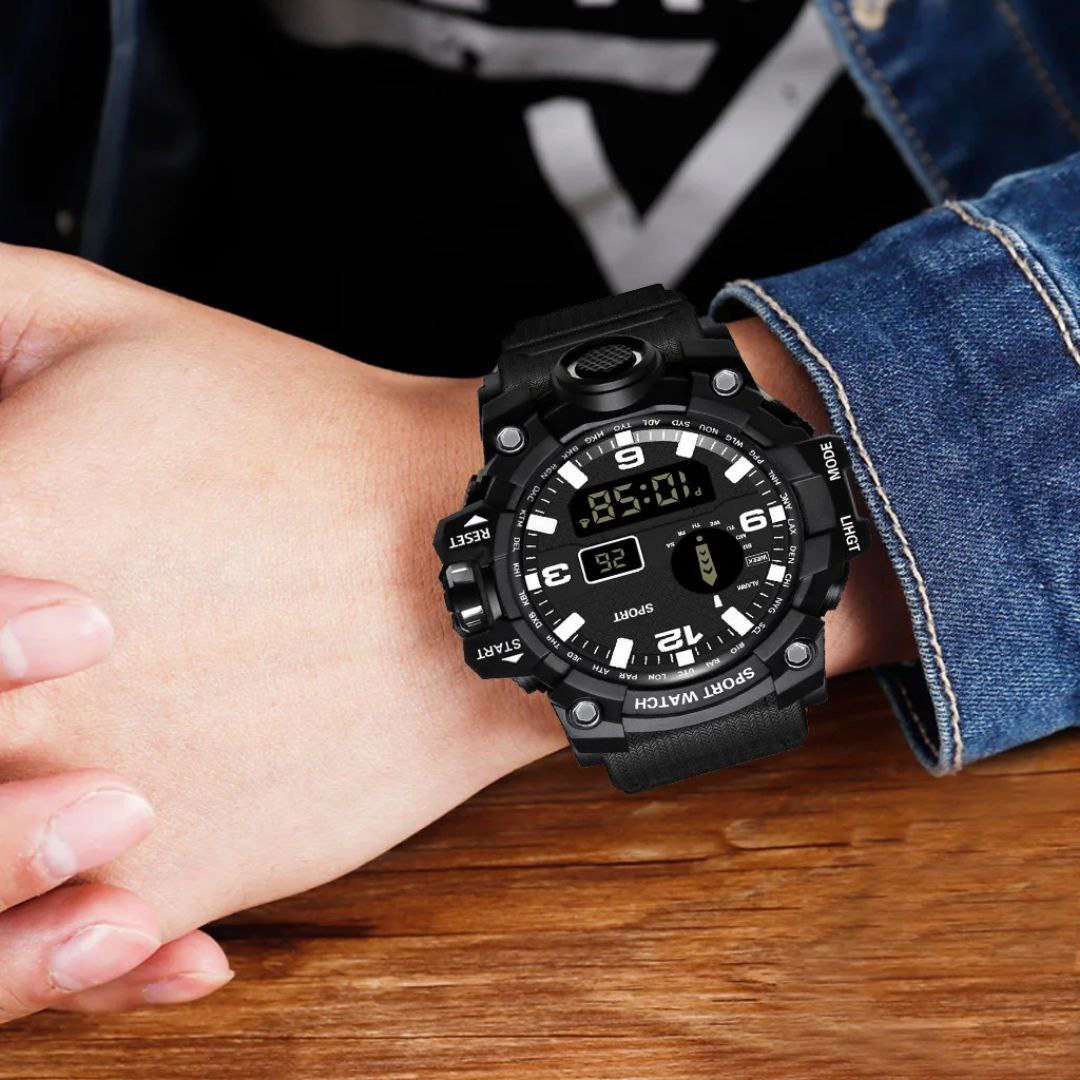 Mini reloj deportivo + pulsera AMC-2614