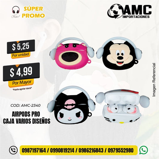 Airpods pro caja varios modelos AMC-2340