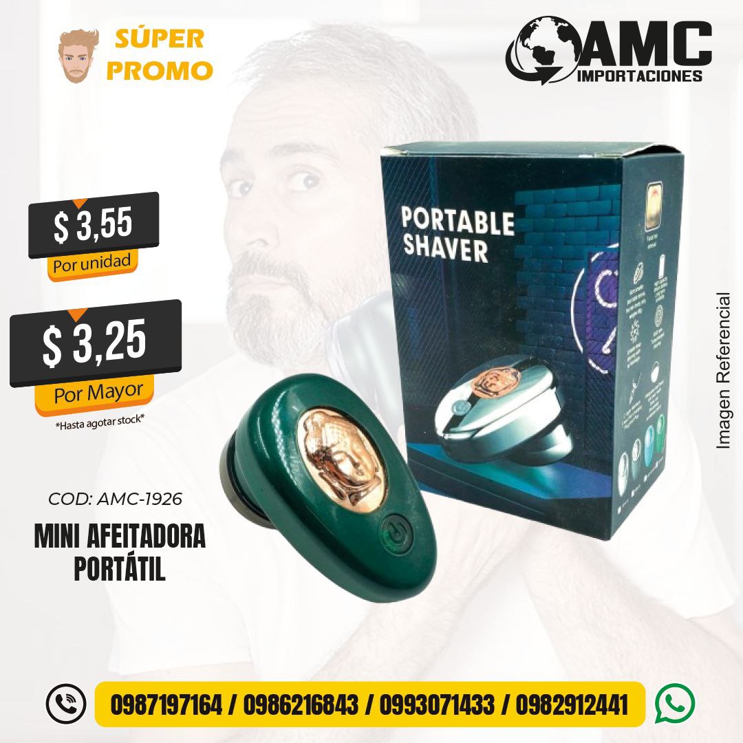 Mini afeitadora portátil  AMC-1926