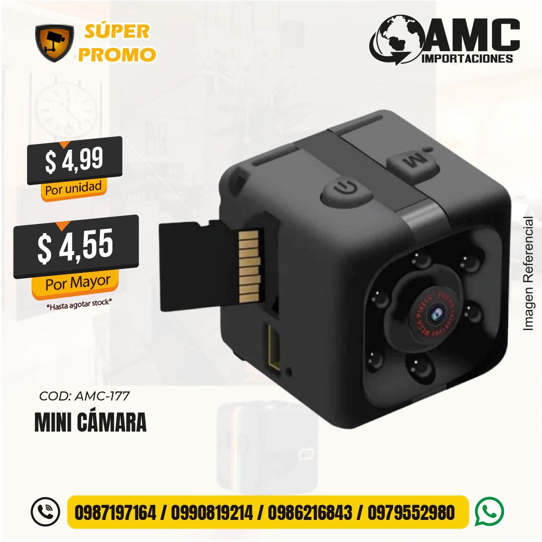 Mini Cámara AMC-177