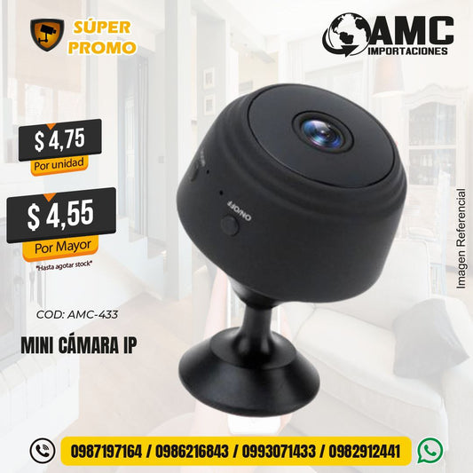 Mini cámara IP AMC-433
