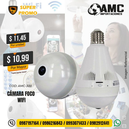 Cámara Foco WIFI AMC-300