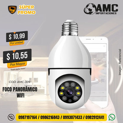 Foco Panorámico WIFI AMC-309
