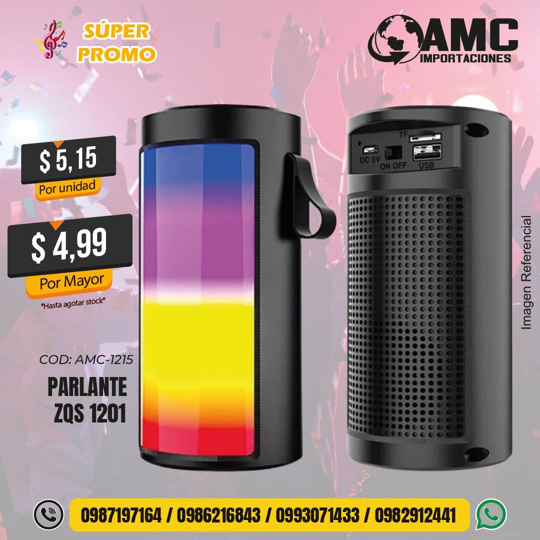 Parlante ZQS - 1201 AMC-1215