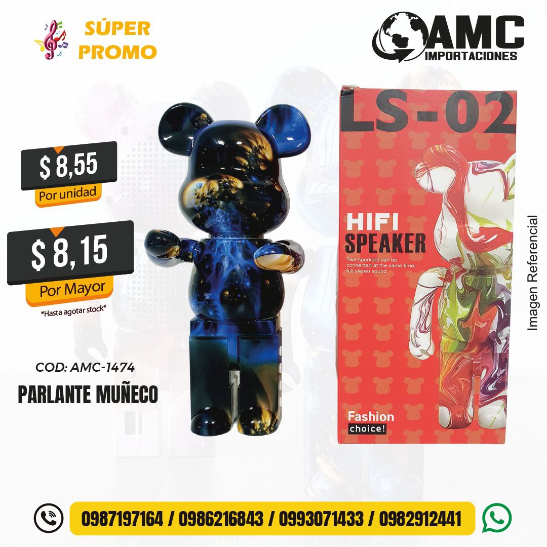 Parlante muñeco AMC-1474