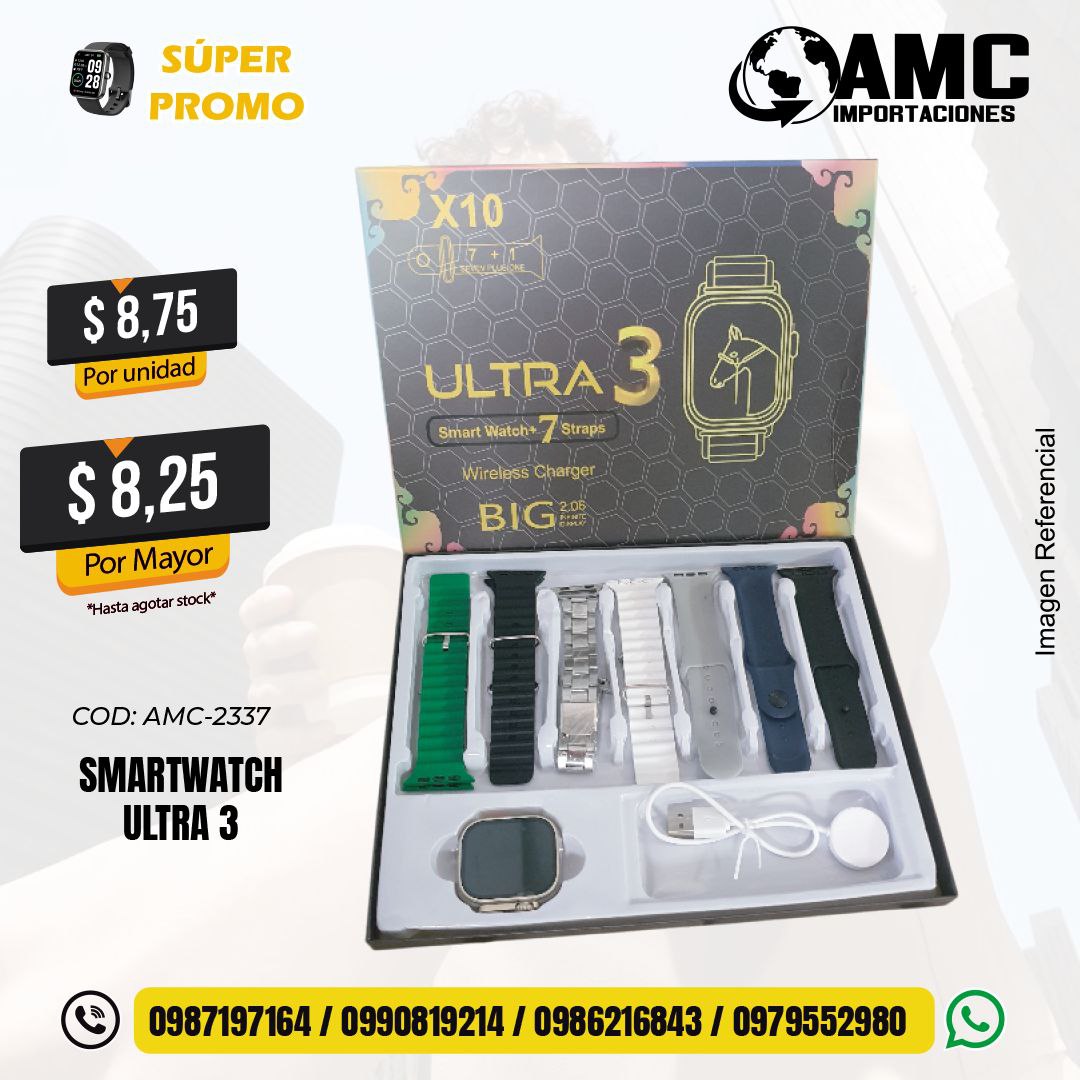 Smartwatch ultra 3 AMC-2337