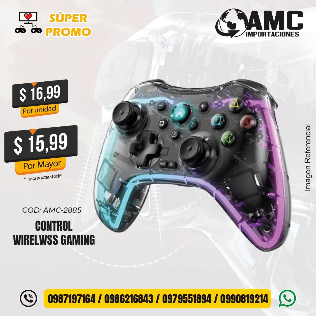 Control Wireless Gaming AMC-2885