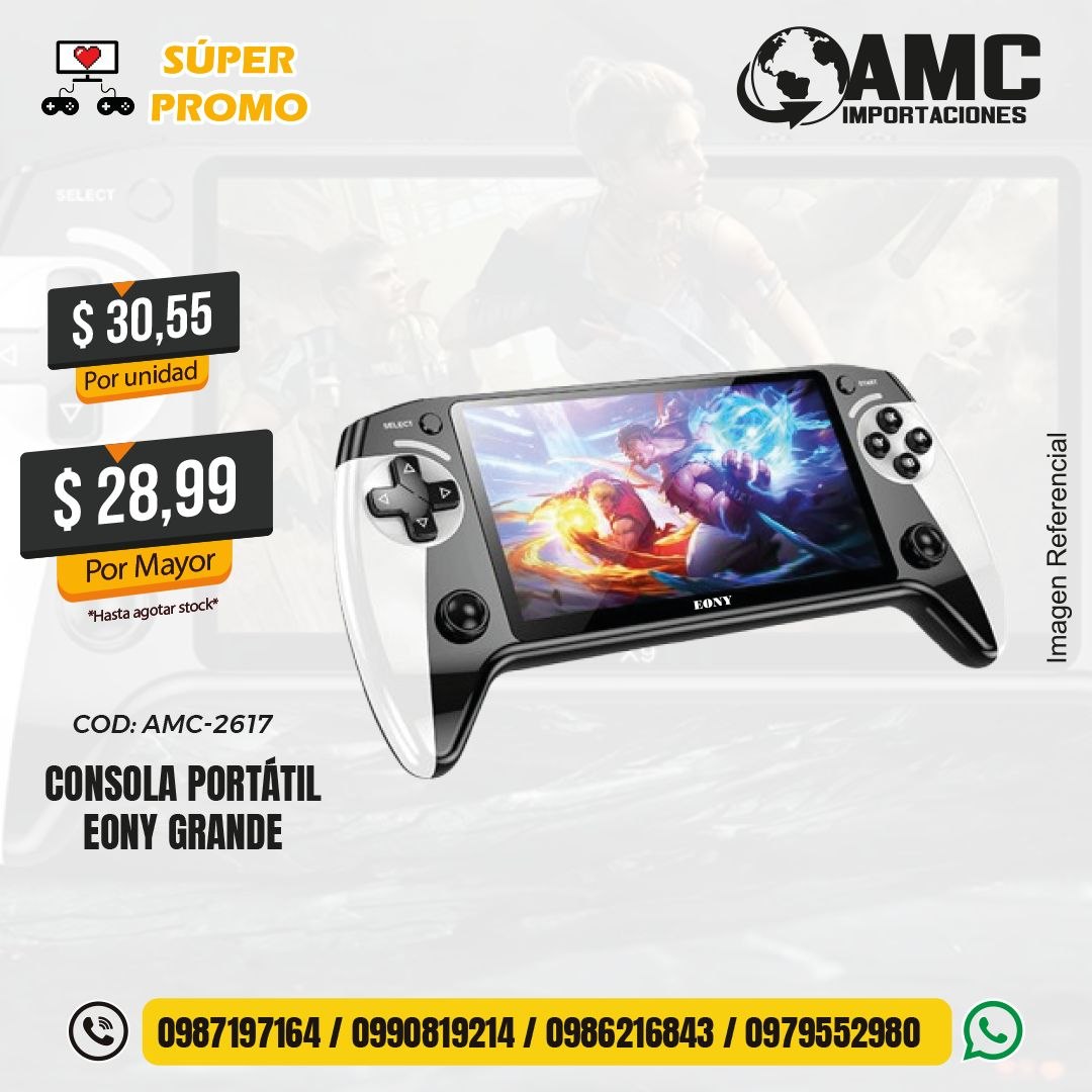 Consola portátil Eony grande AMC-2617