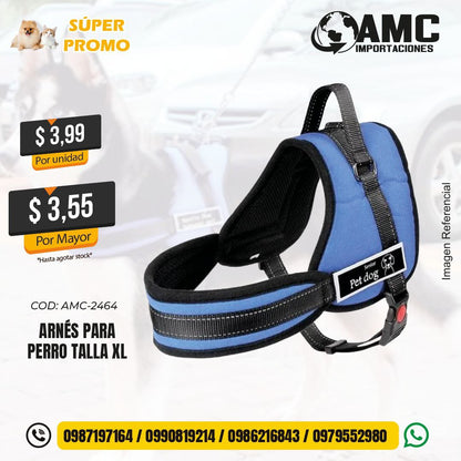 Arnés para perro talla XL AMC-2464