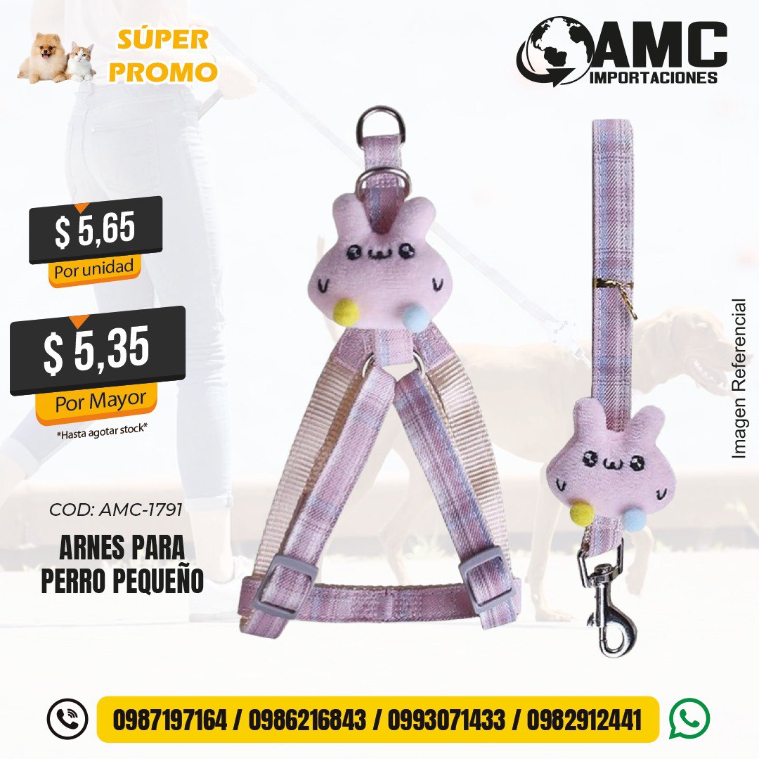 Arnés para perro pequeño AMC-1791