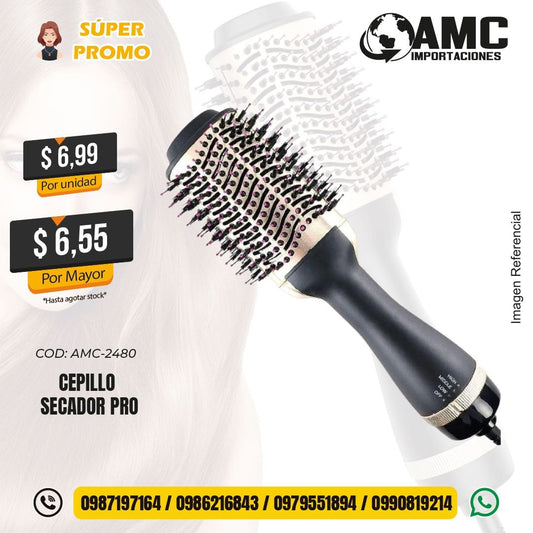 Cepillo secador pro AMC-2480