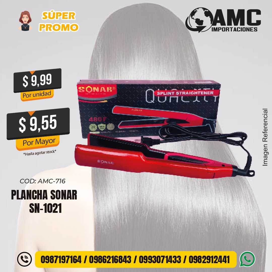 Plancha Sonar SN-1021 AMC-716