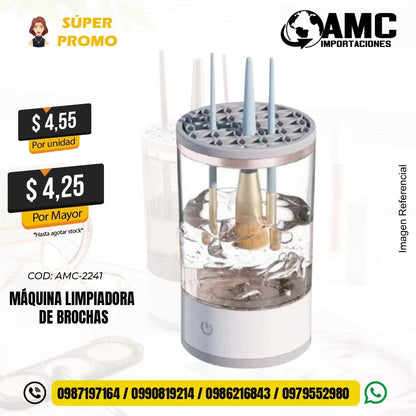 Máquina limpiadora de brochas AMC-2241
