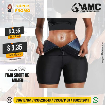 Faja short de mujer AMC-719