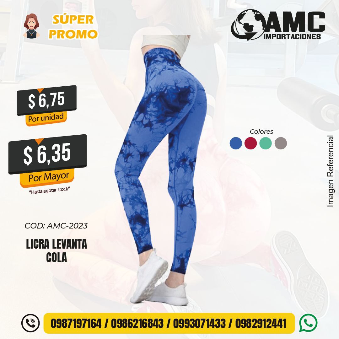 Licra levanta cola  AMC-2023