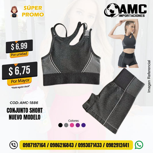 Conjunto short nuevo modelo AMC-1886