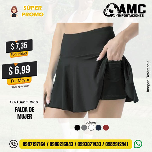 Falda de mujer AMC-1860