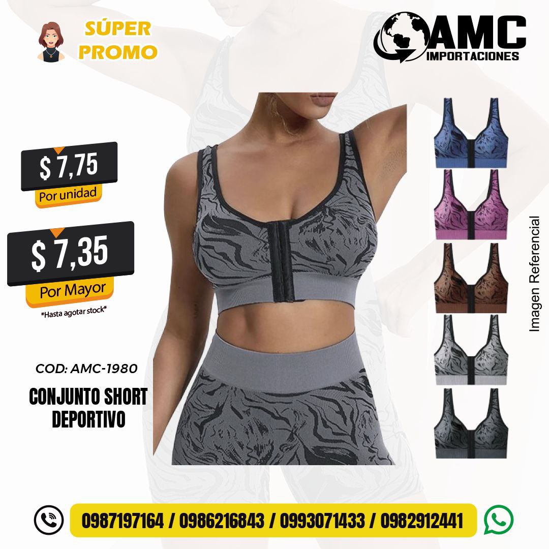 Conjunto short deportivo AMC-1980