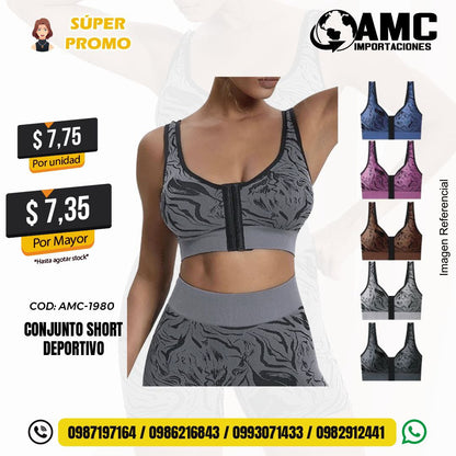 Conjunto short deportivo AMC-1980