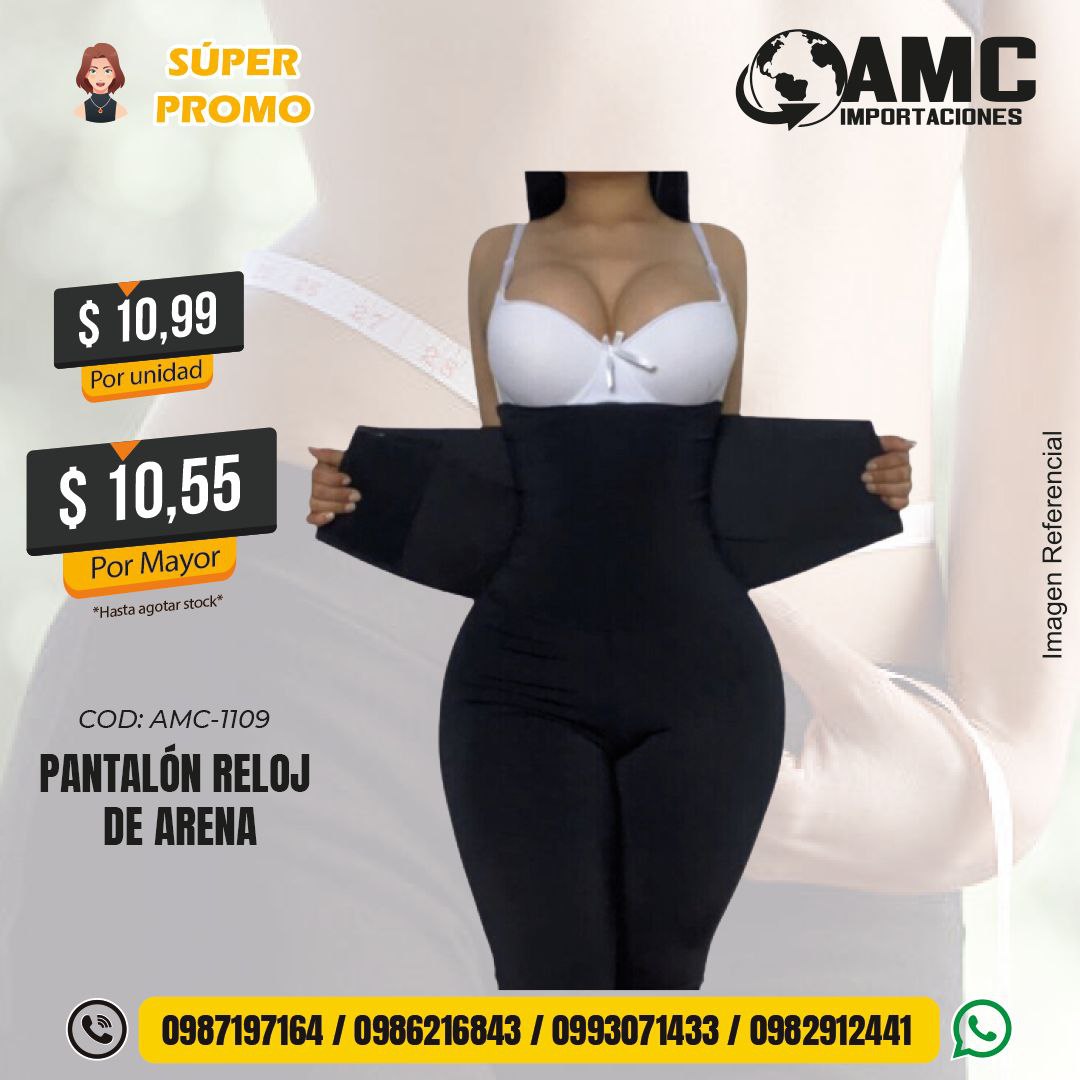 Pantalón reloj de arena AMC-1109