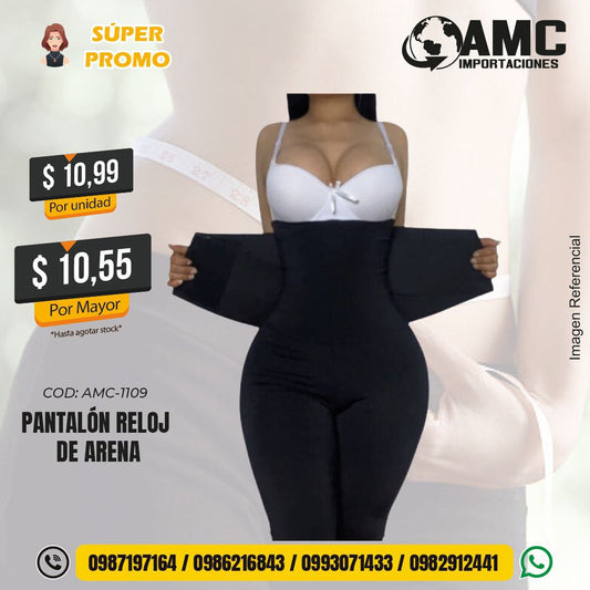 Pantalón reloj de arena AMC-1109