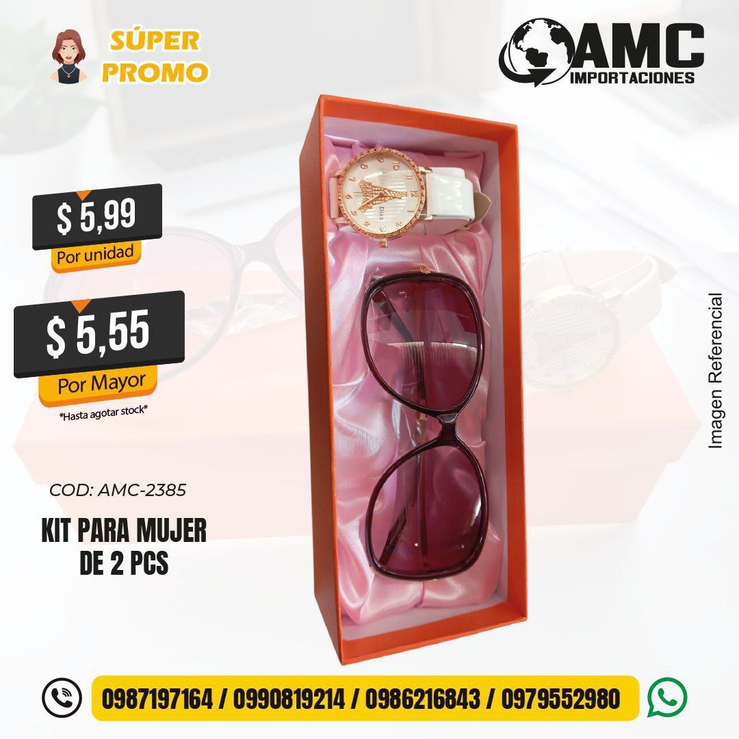 Kit para mujer de 2 pcs AMC-2385