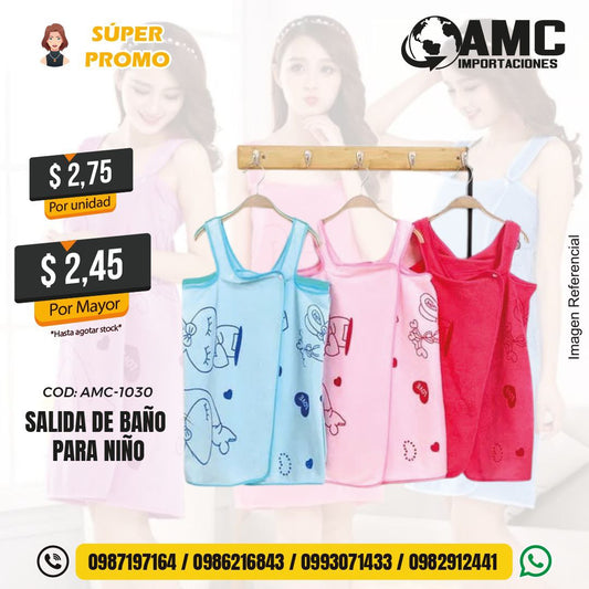 Salida de baño para niño AMC-1030