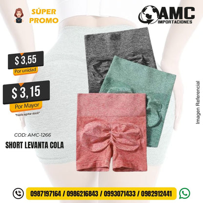 Short Levanta Cola AMC-1266