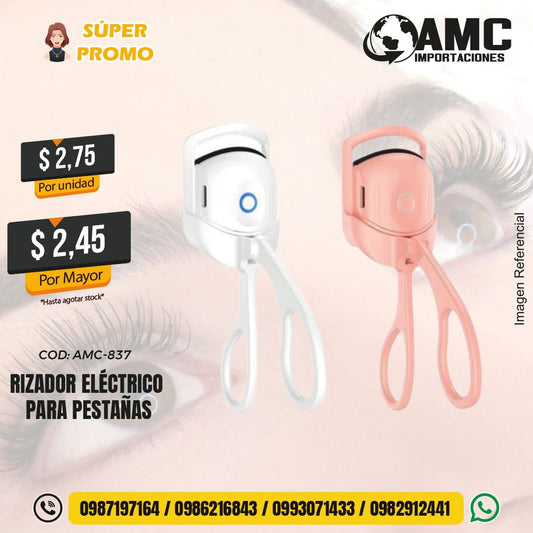 Rizador eléctrico para pestañas AMC-837