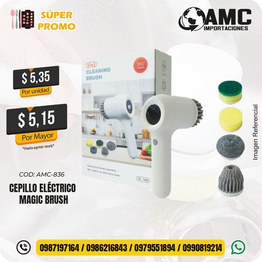Cepillo eléctrico magic brush  AMC-836