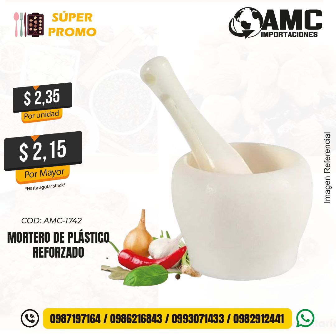 Mortero de plástico reforzado AMC-1742