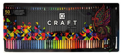 Pinturas craft 50 colores  AMC-1885