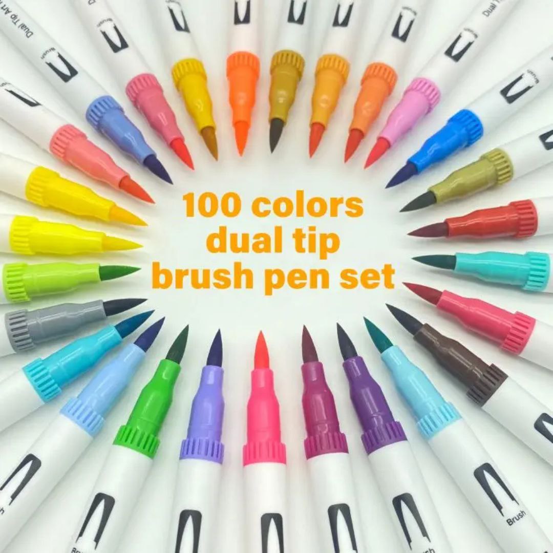Estuche set de 100 marcadores AMC-2544