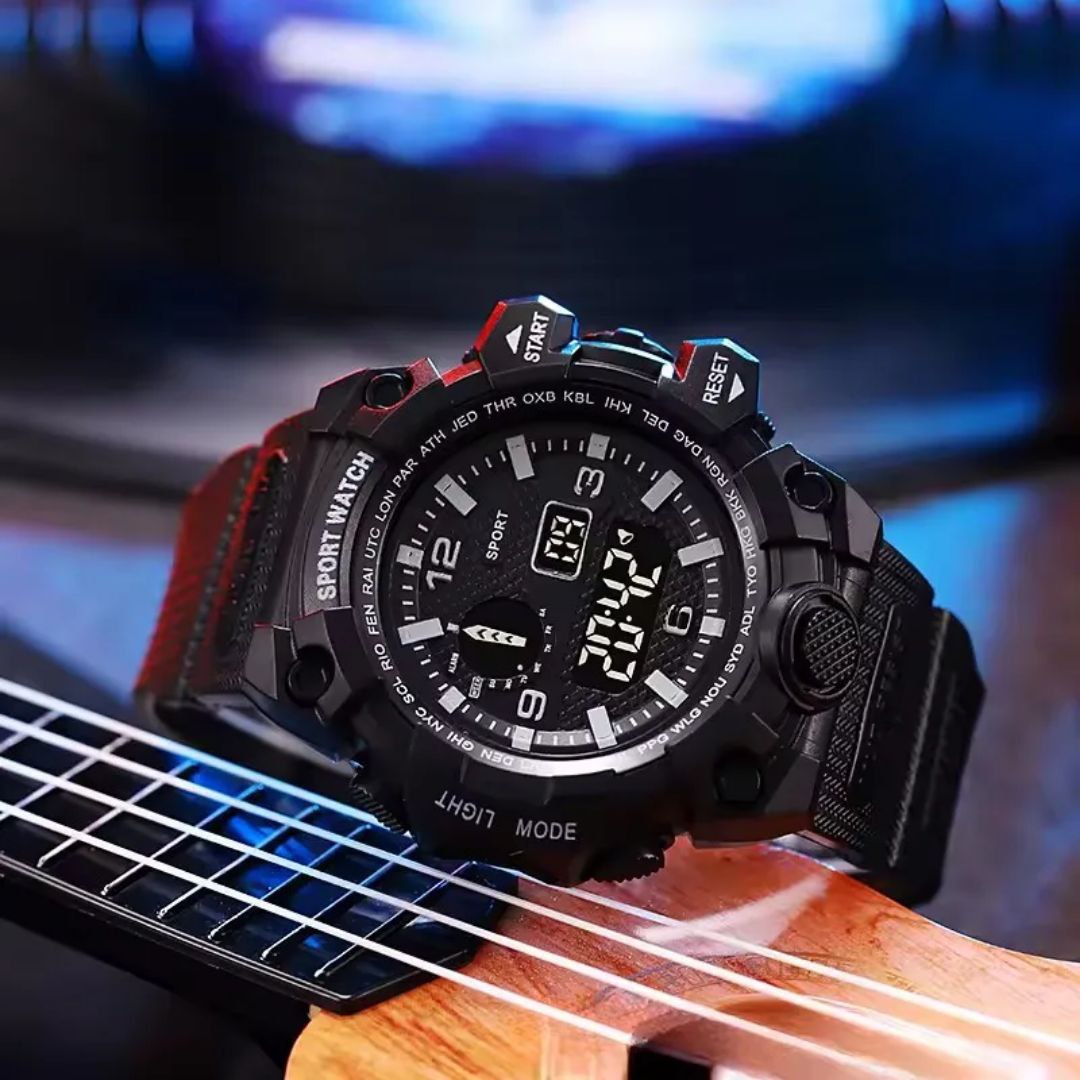 Mini reloj deportivo + pulsera AMC-2614