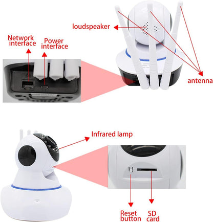 Cámara de interiores de 3 antenas AMC-2084