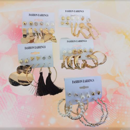 Juego de aretes modelo 1 AMC-927