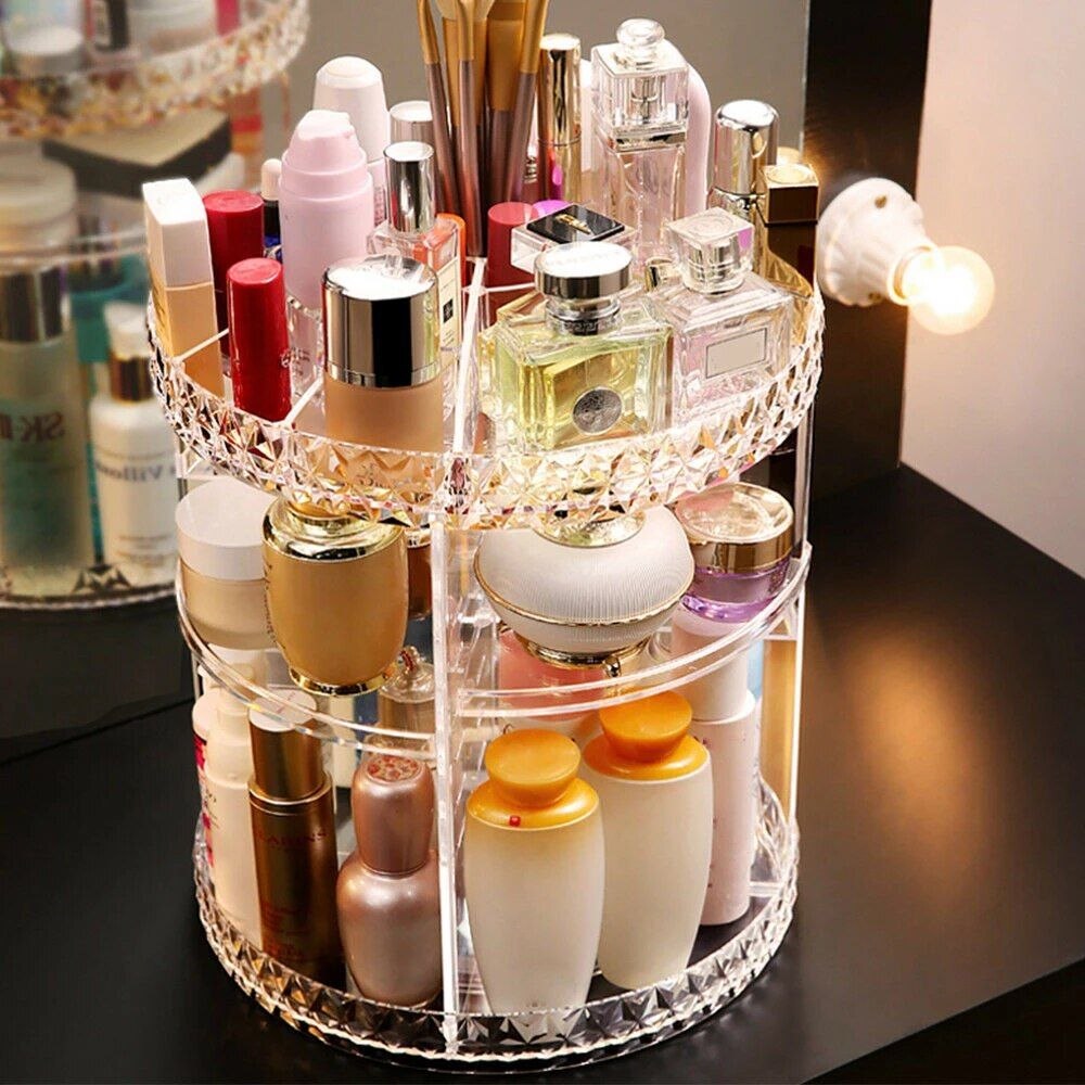 Organizador de maquillaje transparente AMC-320