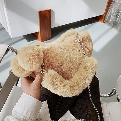 Bolso peluche corazón Código: AMC-2387