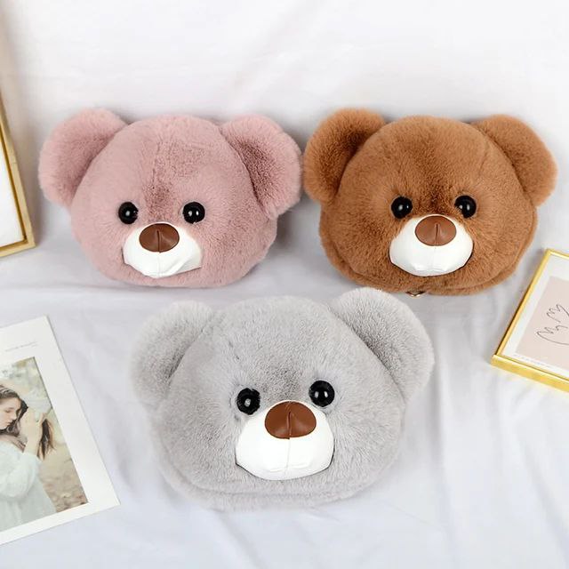 Bolso peluche normal AMC-2192