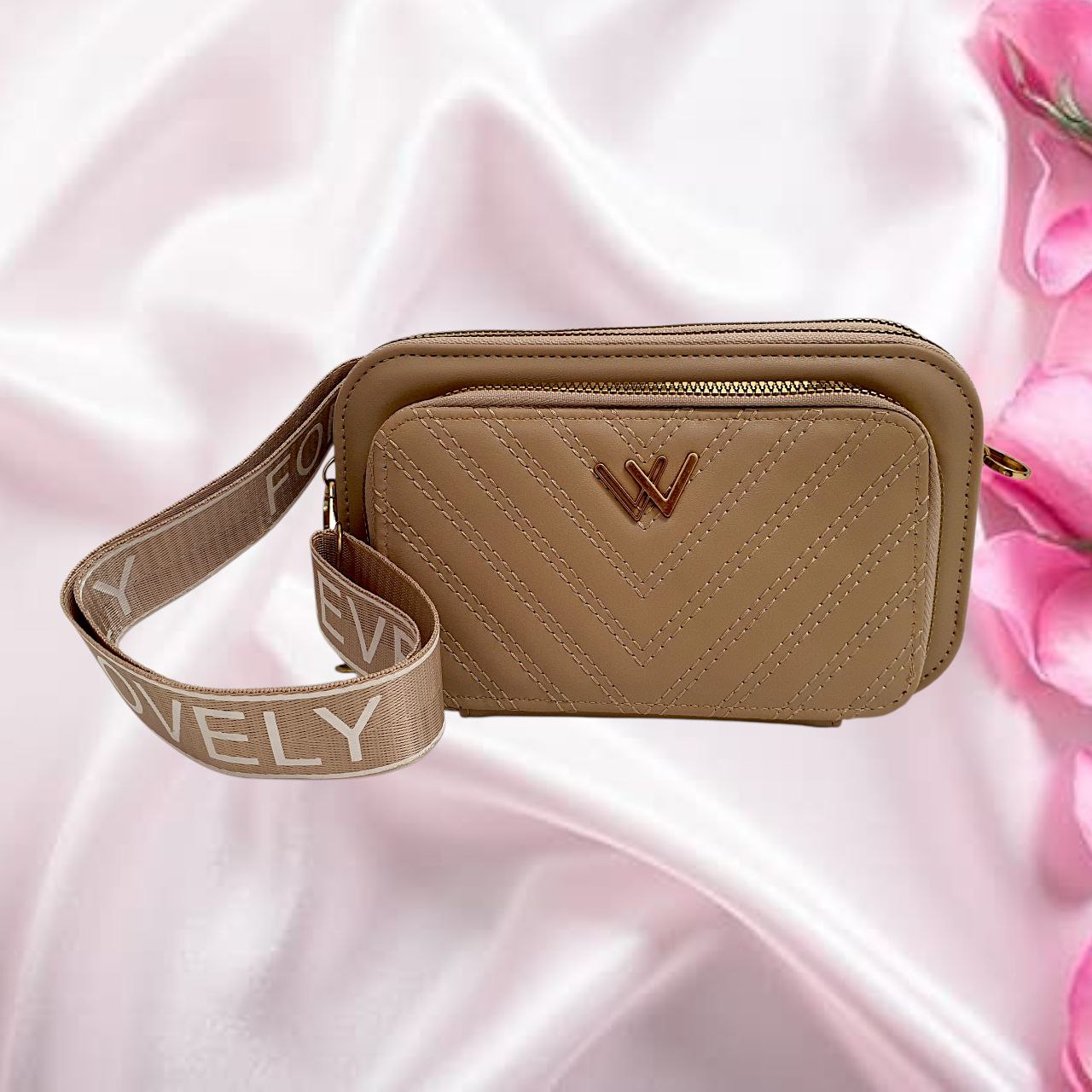 Mini cartera de 3 cierres W  AMC-2604