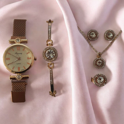 Kit de joyas de mujer de 5 pcs AMC-1963