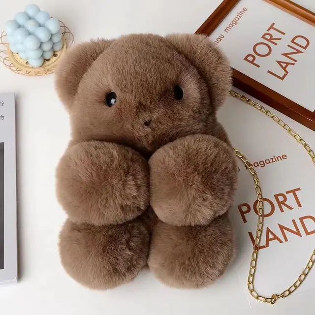 Bolso peluche normal AMC-2193