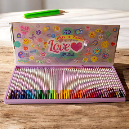 Pinturas motivacionales de 50 colores AMC-2671