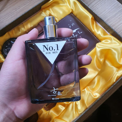 Kit de caballero + perfume 5 pcs AMC-2974