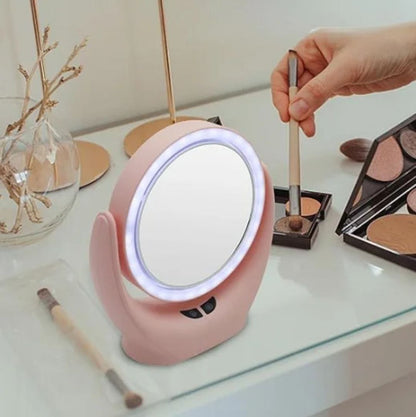 Espejo con luz led y ventilador AMC-2563