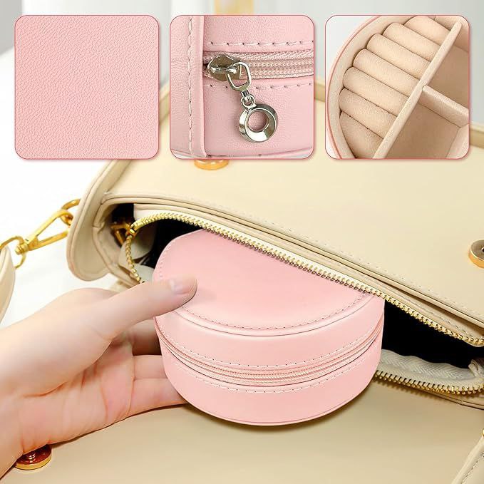 Organizador de joyas pequeño redondo AMC-985