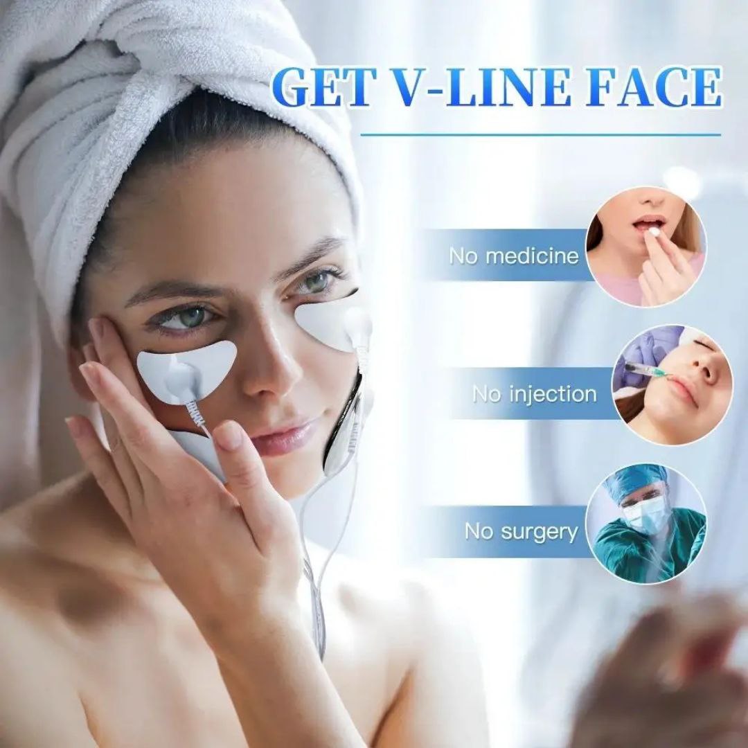 Estimulador facial eléctrico para definir AMC-2552
