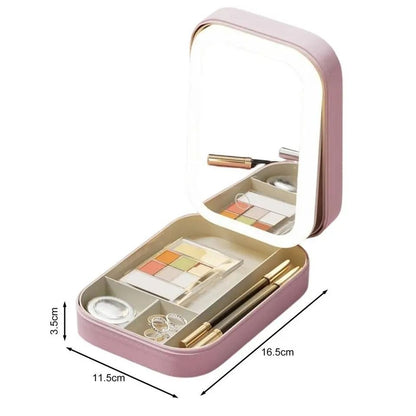 Joyero organizador de accesorios con luz AMC-1979
